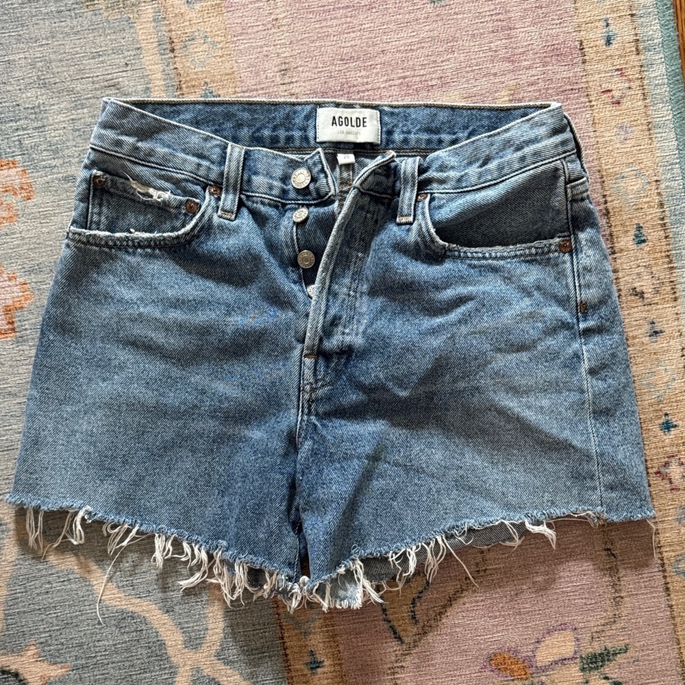 Agolde Parker Long Shorts